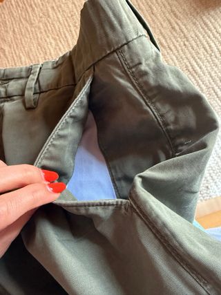 Shorts Tommy Hilfiger Verde Oliva Tg.32 (W)