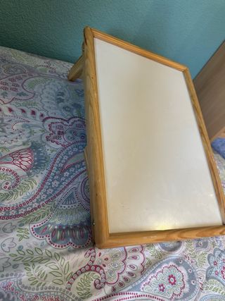 Bandeja de cama madera
