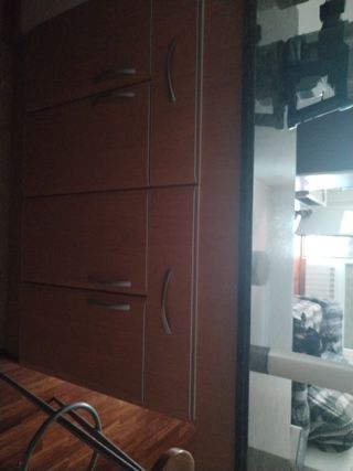 Cocina madera 4,20m + barra 2,10m,2,31 de alto 