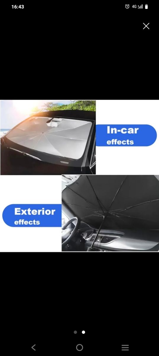 Parasol Coche - Protección Solar