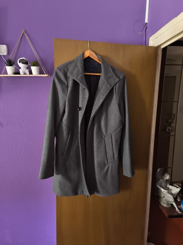 Abrigo gris - Talla M