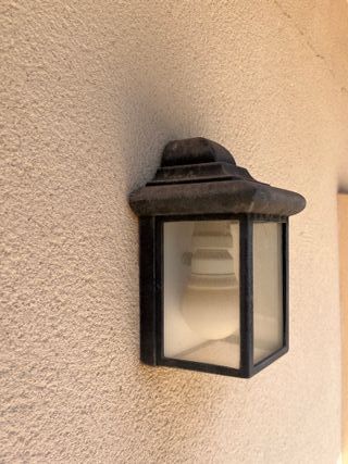 20 faroles - apliques pared exterior