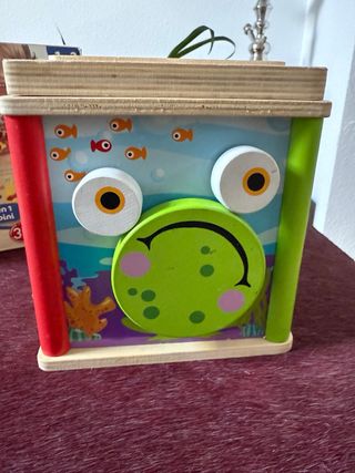 Cubo actividades Playtive Junior - Madera