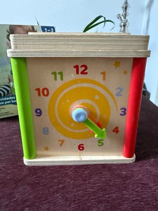 Cubo actividades Playtive Junior - Madera