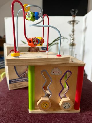 Cubo actividades Playtive Junior - Madera