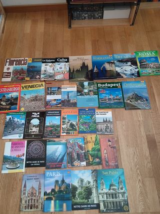 Guías turísticas de Europa y Latinoamérica