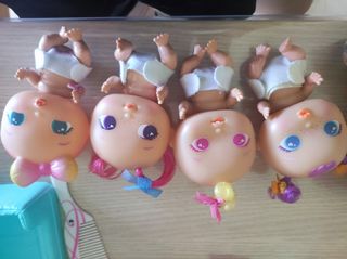 4 Muñecas Bellies pequeñas