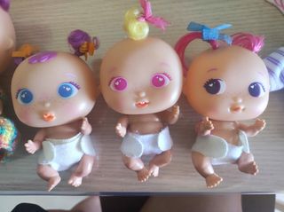4 Muñecas Bellies pequeñas