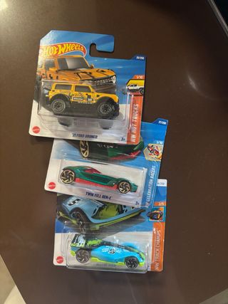 Hot Wheels: 3 coches HW