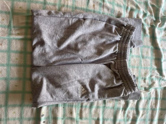 Pantalones Adidas Gris Talla M