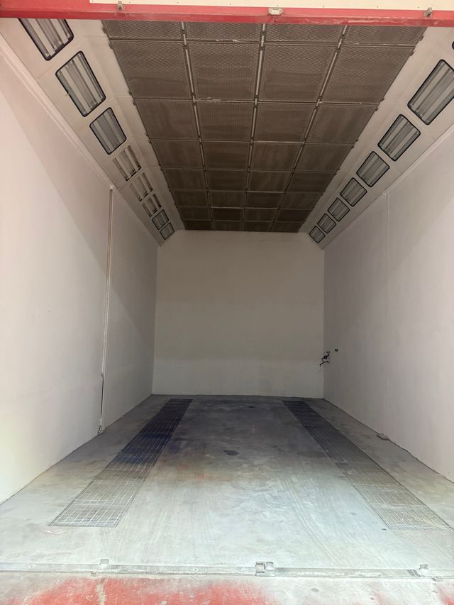 se alquila cabina de pintura
