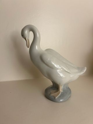 2 Cisnes Lladró porcelana