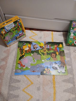 Puzzle 30 piezas Animales Selva