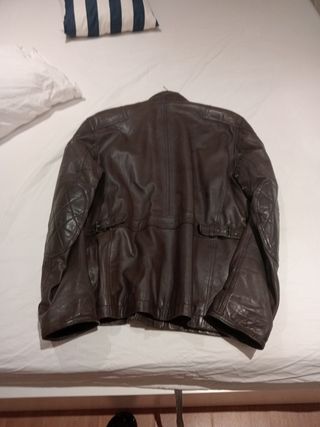 Chaqueta piel Pedro del Hierro Marrón talla XL