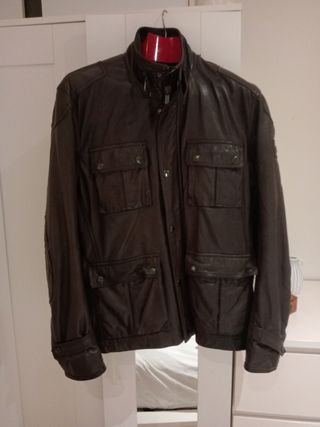 Chaqueta piel Pedro del Hierro Marrón talla XL