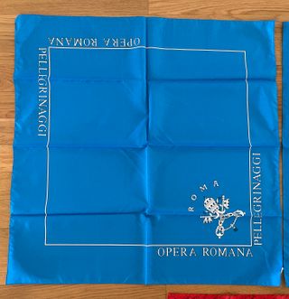 Foulard Opera Romana Pellegrinaggi - Blu