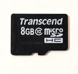 Lote de 04 memorias Micro SD 8GB 