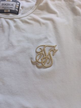 Siksilk - Camiseta blanca