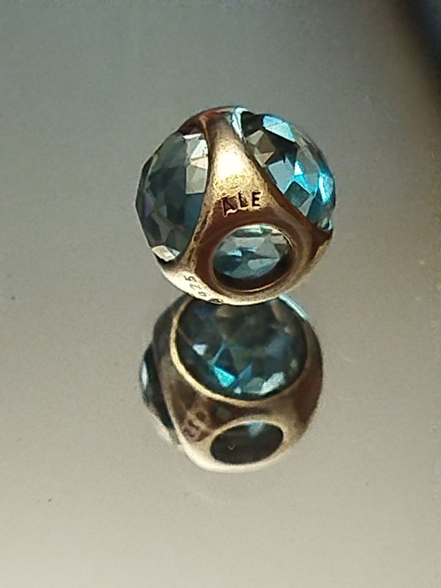 Charm Pandora Gota radiante Azul