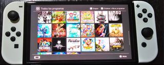 Nintendo Switch OLED in bianco e nero + 26 giochi