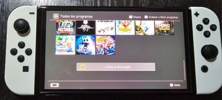 Nintendo Switch OLED in bianco e nero + 26 giochi