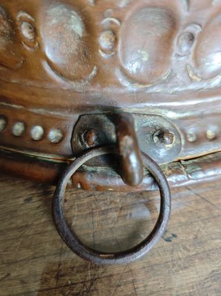 Contenitore rame antico