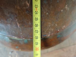 Contenitore rame antico