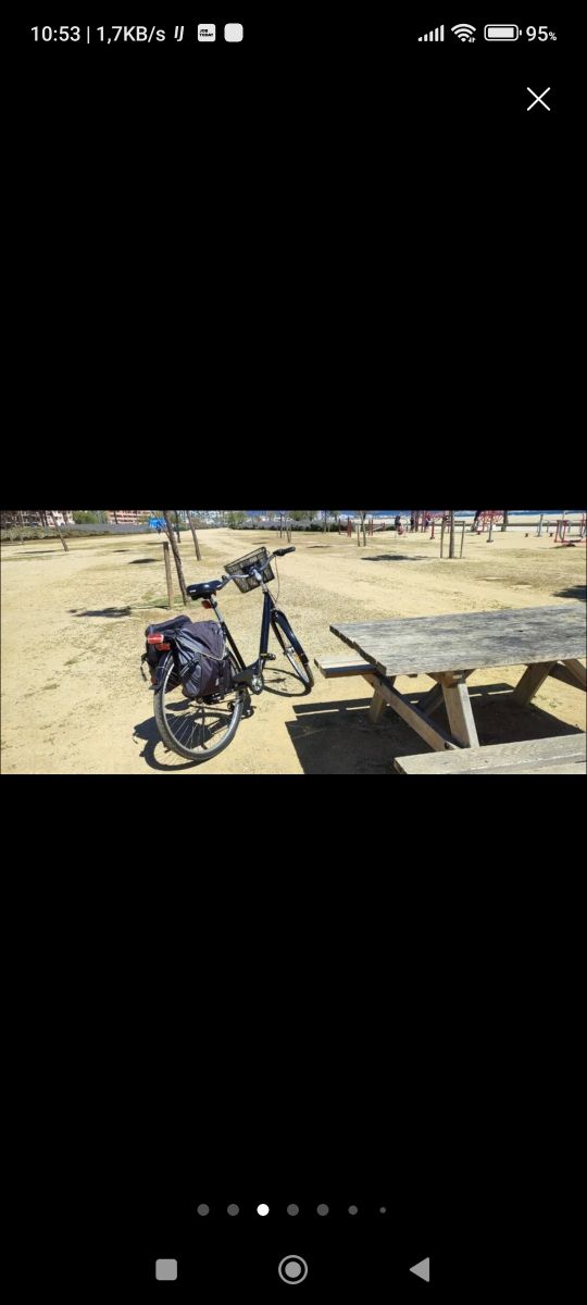 VENDO BICICLETA  DE TALLA   L.  PASEO CON DINAMO