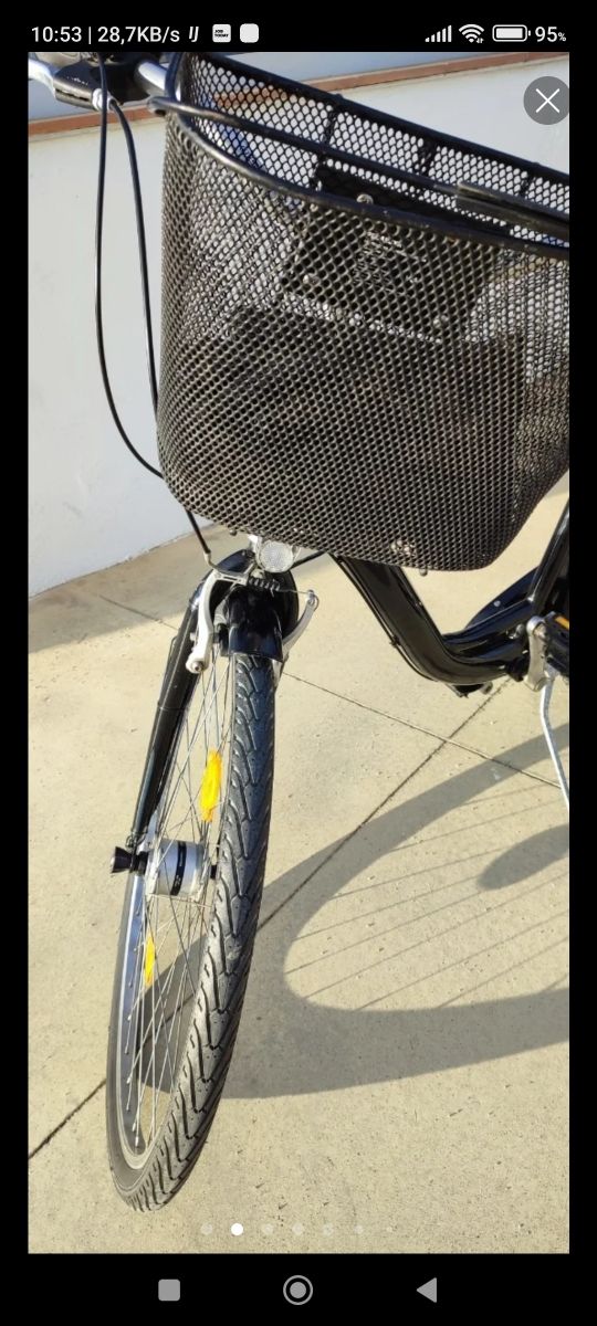 VENDO BICICLETA  DE TALLA   L.  PASEO CON DINAMO