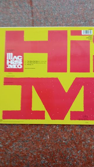12" singolo Machismo - You Make Me Work