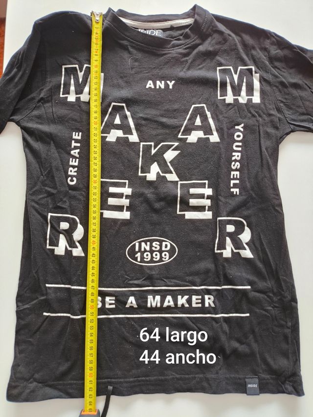 3 Camisetas INSIDE niño ,talla XS