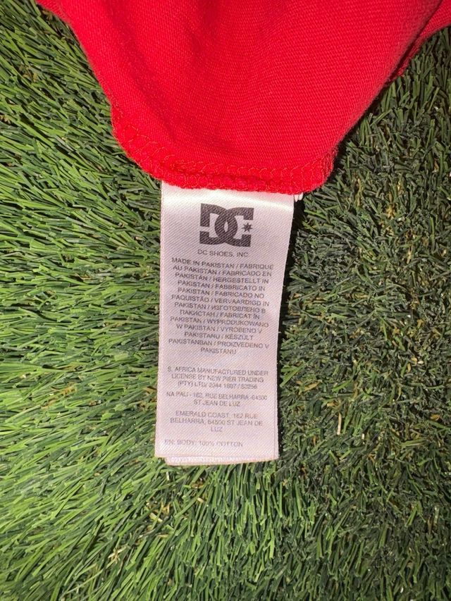 Camiseta roja DC Shoes