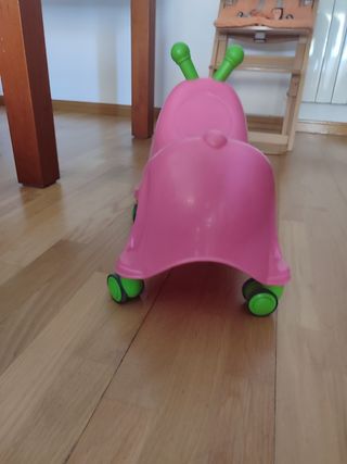 Correpasillos infantil rosa