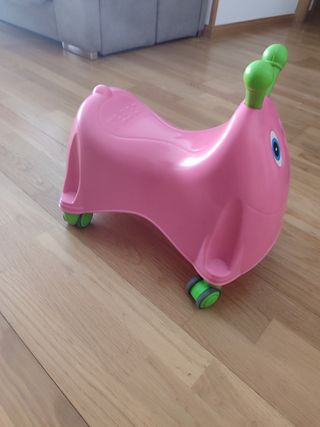 Correpasillos infantil rosa