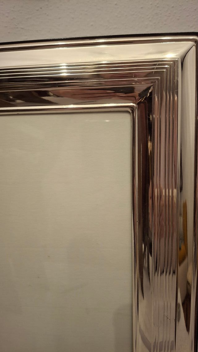 Marcos fotos plata - 4 unidades