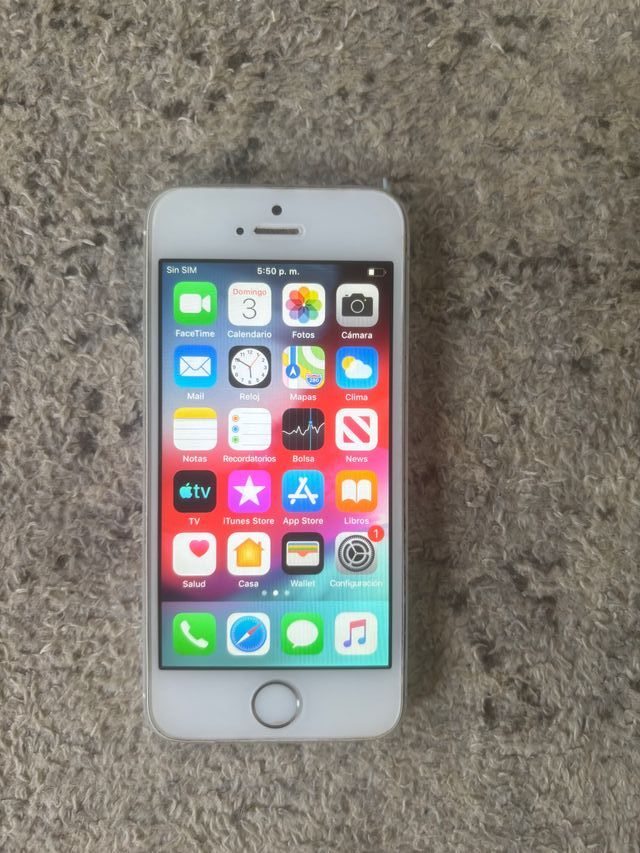 iPhone 5s argento 16gb
