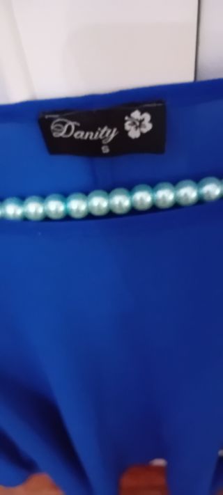 Blusa azul mujer - Talla única