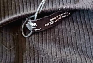 Vestido negro Pull&Bear XS