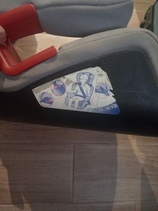 Silla coche niño usada