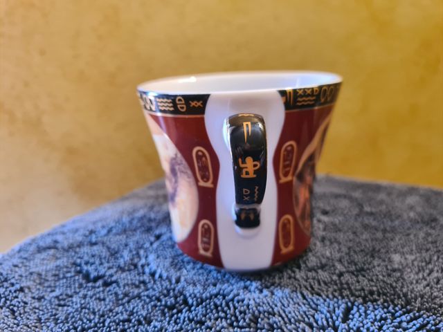 Tazza vintage Egitto Fathi Mahmoud Bastet original