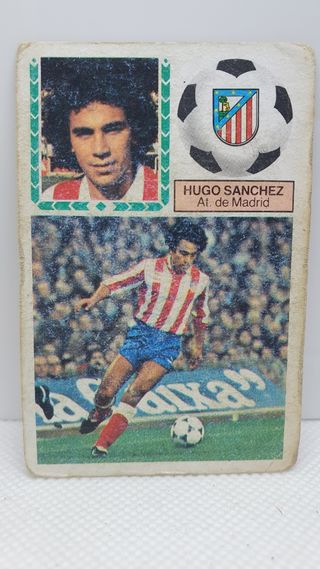 Cromo Hugo Sánchez Atlético Madrid 83-84