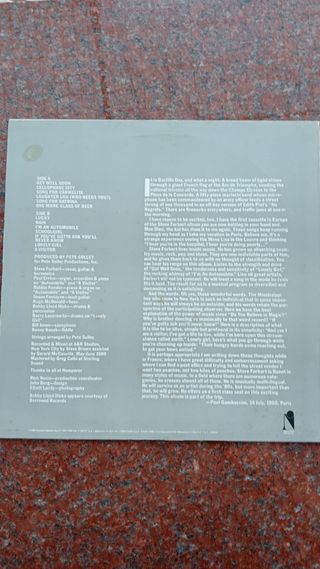 LP Steve Forbert - Little Stevie Orbit