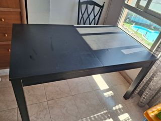 Mesa comedor extensible +  6 sillas