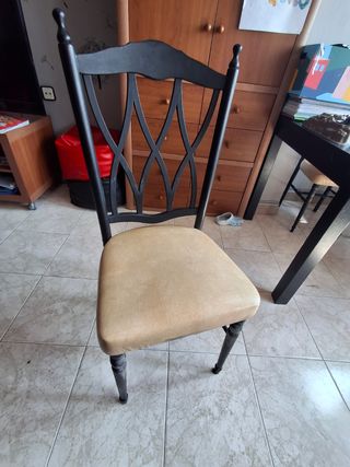 Mesa comedor extensible +  6 sillas