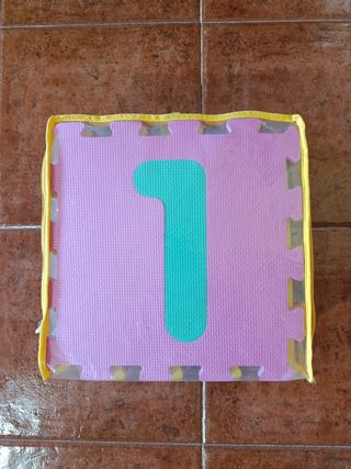 Alfombra números infantil
