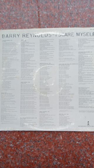 Vinile Barry Reynolds - I Scare Myself