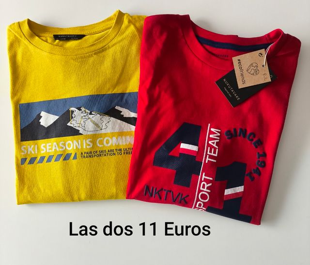 2 Camisetas Niño Mayoral 12-13 años