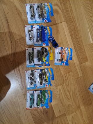 Hot Wheels - 12 coches mazda