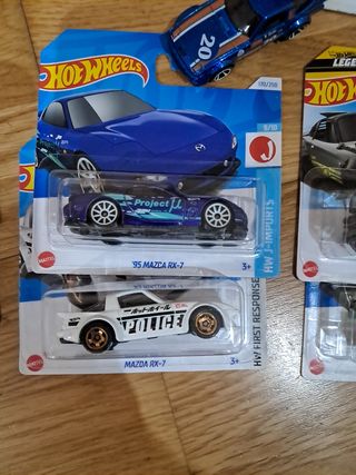 Hot Wheels - 12 coches mazda