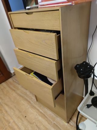 Cajonera o. Comida de  6 cajones madera